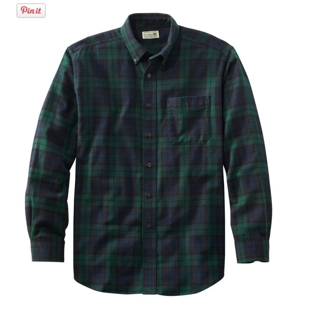 Llbean Mens Flannel